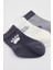 3'lü Penye Soket Çorap BS10110 Antrasit 4