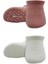 2'li Sneakers Kaymaz Colours Penye Çorap BS20104 Ekru Pudra 2