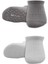 2'li Sneakers Kaymaz Colours Penye Çorap BS20104 Gri Beyaz 2