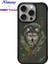iPhone 16 Pro Max Uyumlu Magsafe Özellikli Gerçek Nakış İşlemeli Kurt Desenli Dazzling Kılıf 1