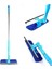 Mavi Teleskopik Çekçekli Mikrofiberli Cam Temizleme Aparatı 1