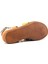 2216412 Hakiki Deri Comfort Kadın Sandalet 4
