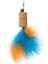 Tüylü Çıng. Kedi Oyn. MAVI4X2,2 cm Drstr 1