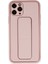Iphone 11 Pro Kılıf Coco Deri Standlı Kapak - Pembe Drstr 1