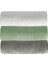 3 Lü Düz Renk El Yüz Havlu Seti &#37;100 Pamuklu 50X90 cm Gri-Yeşil-Beyaz 1