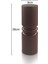 Pillar Seramik Vazo - Dekoratif Ev Aksesuarı - Kahve - 26CM * 9cm 2