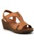 D23YS-1055 Deri Comfort Kadın Sandalet 1