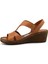 D23YS-1055 Deri Comfort Kadın Sandalet 3