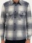 Erkek Lacivert Yün Karışımlı Ekose Overshirt Gömlek 50277998-VR033 6