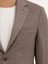 Erkek Açık Kahverengi Slim Fit Kaşmir Ceket 50284775-VR002 7