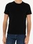 Erkek Siyah Slim Fit Bisiklet Yaka Basic T-Shirt 50284773-VR046 6