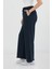 Paçası Püsküllü Beli Lastikli Gabardin Pantolon 2