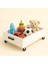 Tekerlekli Baza Altı Organizer Kutusu – 1 Adet -Beyaz Mdf, Metal Kulp, 59X35X12 cm 4