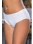 Pamuklu Yüksek Bel Slip Külot Beyaz (BRF2966) 1