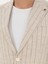 Erkek Bel Slim Fit Çizgili Yün Karışımlı Keten Takım Elbise 50288733-VR011 7