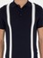 Erkek Lacivert Slim Fit Polo Yaka Triko T-Shirt 50288820-VR033 6