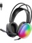 Lenovo HT409 USB Kablolu Rgb LED Aydınlatmalı Mikrofonlu Kulak Üstü Gaming Kulaklık Siyah 4