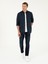 Erkek Lacivert Regular Fit %100 Keten Gömlek 50284823-VR033 4