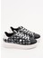 Siyah - Beyaz Erkek Sneaker Kaprı Mens Twin Nft Graffiti 2