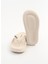 Krem Kadın Terlik KL85025 4
