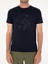 Erkek Lacivert Slim Fit Bisiklet Yaka T-shirt 50284843-VR033 6