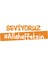 Seviyoruz Allah Affetsin Araba Sticker 17X17 cm Turuncu 1