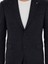 Erkek Koyu Lacivert Slim Fit Yün Karışımlı Ceket 50284835-VR100 6