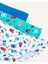 Erkek Çocuk Canavar Baskılı 3'lü Slip Külot E6879A825SP 4