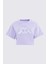 Lily Kadın Mor Regular Fit Tişört 1