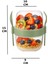 Kapaklı 800 ml Saklama Kabı, Meyve, Yoğurt, Salata, Müsli, Çatal ve Kaşıklı, Yeşil, 2'li 2