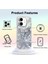 Apple iPhone 12 - 12 Pro Kılıf Parlak Hologramlı Kelebek Desenli Darbe Emici Kamera Korumalı Silikon 3