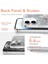 Apple iPhone 12 - 12 Pro Kılıf Parlak Hologramlı Kelebek Desenli Darbe Emici Kamera Korumalı Silikon 4