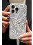 Apple iPhone 16 Pro Max Kılıf Parlak Hologramlı Kelebek Desenli Darbe Emici Kamera Korumalı Silikon 1