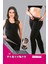 Siyah Kadın Termal Sauna Atlet Tayt Takım - 743 - Beden 3xl Drstr 3