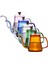 - Cam Borosilikat Kettle Ibrik 600 ml Ateşe Dayanıklı Şeffaf Pitcher 2