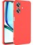 Realme Note 60 Kılıf Lansman Içi Kadife Kamera Korumalı Mara Silikon Kılıf - Kırmızı 1