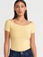 31922 Kısa Kollu T-Shirt-Sarı 1