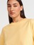 31894 Çift Görünümlü Oversize T-Shirt-Sarı 3