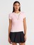 31783 Çift Katlı Düğmeli T-Shirt-Toz Pembe 1