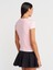 31783 Çift Katlı Düğmeli T-Shirt-Toz Pembe 2