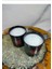 2 Li Canny Black Vanılla Kokulu Mum 4