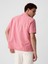 Erkek Pembe Standart Fit Çiçek Desenli Vacay Gömlek 4