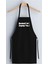 Kişiye Özel Siyah Baskılı Mutfak Önlüğü, Şık ve Kullanışlı, Pamuk Viskon, 55x70 cm 1