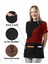 Suya dayanıklı mutfak önlüğü, geniş cepli, şık ve kullanışlı, 60x30, pamuk polyester siyah 1