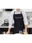 Kişiye Özel Siyah Mutfak Önlüğü, 77x150 cm, Profesyonel Şef ve Aşçı Kullanımı 1