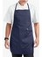 Lacivert unisex mutfak önlüğü, pamuk, 85x60 cm, şef, garson, barista için ideal 3