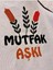 Keten Nakışlı Mutfak Önlüğü, Bej, 70x49, şık ve kullanışlı tasarım 4
