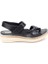 PS-32720 Kadın Ortopedik Deri Sandalet 1