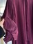 Irem Kolları Piliseli Yakma ELBISE-PA9548 Bordo 4