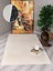 Modern Kaymaz Taban Parça Halı/yolluk Krem 80*300 2